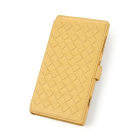 Custom Woven Book Style Leather Wallet for Nokia Lumia 1020