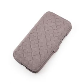 Custom Side Flip Woven Book Style Wallet for Samsung Galaxy S4