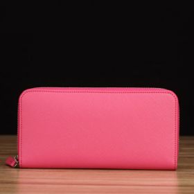 Pink Saffiano Leather