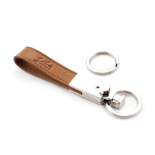 StoryLeather.com - Custom made leather key chain pouch