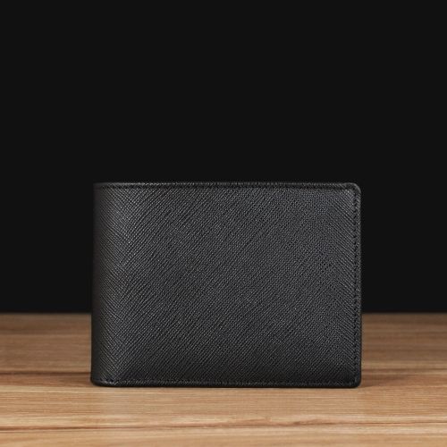 Louis Vuitton Black Leather Compact Wallet