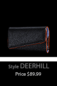 Deerhill Leather Phone Holster Case with Piping