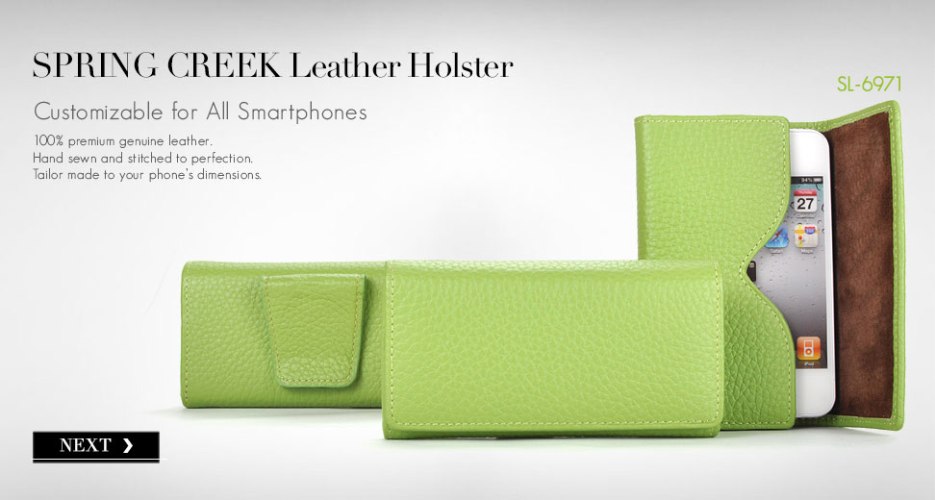 Spring Creek Leather Phone Holster Case