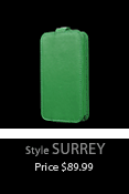 Surrey D1 Down Flip Leather Case. Customizable for Most Popular Smart Phones