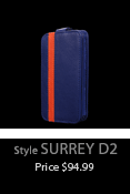 Surrey D2 Down Flip Leather Case. Customizable for Most Popular Smart Phones