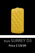 Surrey D3 Down Flip Leather Case. Customizable for Most Popular Smart Phones