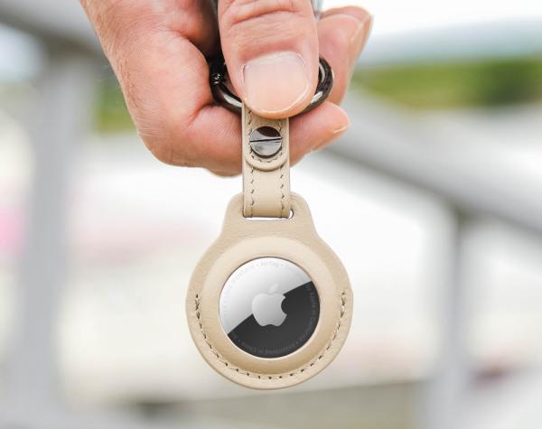 Introducing the All-New Leather AirTag Key Chain